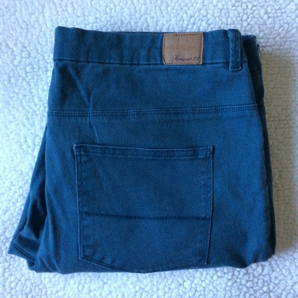 Forever 21 teal pants